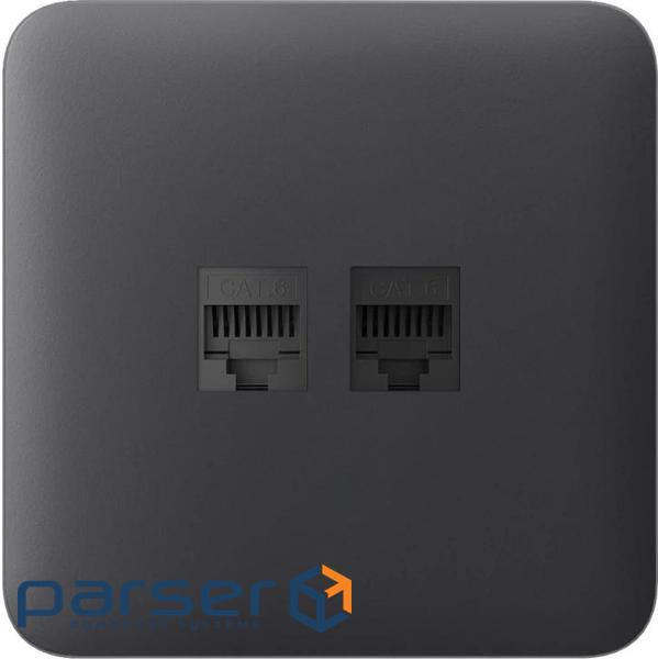 Фронтальная панель Ajax SoloCover (LAN) graphite