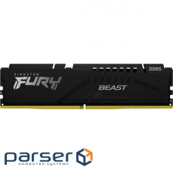 Модуль пам'яті KINGSTON FURY Beast DDR5 5600MHz 16GB Kit 2x8GB (KF556C40BBK2-16)