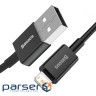 Кабель Baseus Superior Series USB to iP 2.4A 2m Black (CALYS-C01)