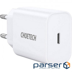 Зарядное устройство CHOETECH Q5004 20W USB-C PD Wall Charger