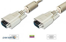 Multimedia cable VGA 1.8m Digitus (AK-310103-018-E)