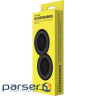 Амбушюри Protein+3D glasses-friendly memory foam techn, Hyperpunk 3 ESH series, black 2шт. (ACC-400)
