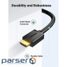 Кабель мультимедійний HDMI M to DVI M 1.5m HD106 black Ugreen (11150)