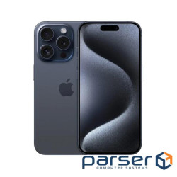 Мобільний телефон Apple iPhone 15 Pro Max 256Gb Blue Titanium (REF B) BREEZY (2BMU7A3)