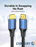 Кабель HDMI M - M, 1.5 м, V2.1, 8K 60Гц обплетення, Blue Aluminum Alloy Type Vention (ALGLG)