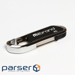 Flash drive MIBRAND Aligator 4GB Gray (MI2.0/AL4U7G)