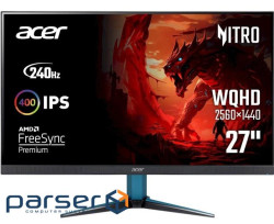 Монiтор TFT ACER 27" ED273UP2bmiipx (UM.HE3EE.201) QHD VA Curved 180Hz 8bit 2*HDMI DP MM Black
