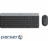 Logitech Desktop MK470 Wireless compact [DE] black (920-009188)