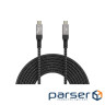 Кабель Cablexpert CCBP-USB4-CMCM240-0.5M, преміум якість, USB4, C-тато/C-тато, 0,5 м.