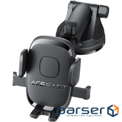 Автомобільне кріплення для смартфона D57 one-key lock Acefast (6974316284727)