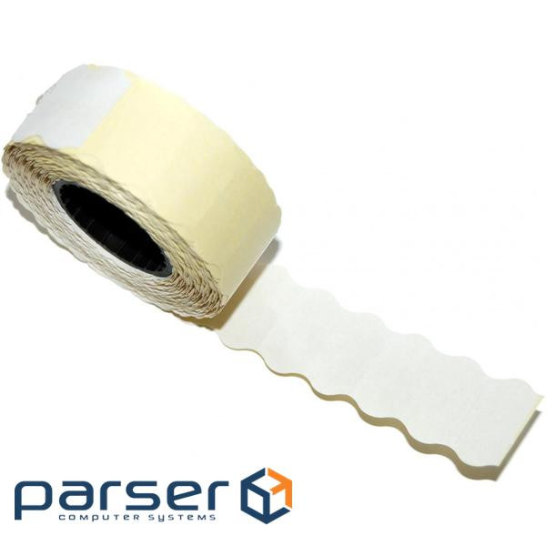 Etiquette tape Aurika 22х12 white, 30 рул (2212W)