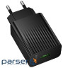 Зарядний пристрій BOROFONE BAS72A USB QC3.0 18W black (6941991122637)