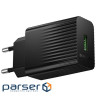 Зарядний пристрій BOROFONE BAS72A USB QC3.0 18W black (6941991122637)