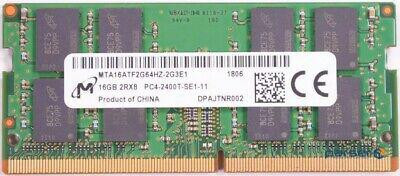 Memory module MICRON SO-DIMM DDR4 2400MHz 16GB (MTA16ATF2G64HZ-2G3E1)