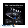 Зарядний пристрій Vention 1xUSB-C PD30W + 1xUSB QC3.0 18W GaN gray (FEWH0-EU)