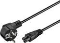 Device power cable IEC(Schuko)-(C5)Mikimaus M/F 3.0m,0.75mm S-90е Compaq, black (84.00.7070-