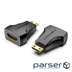 Перехідник HDMI to Mini HDMI black Vention (AISB0)