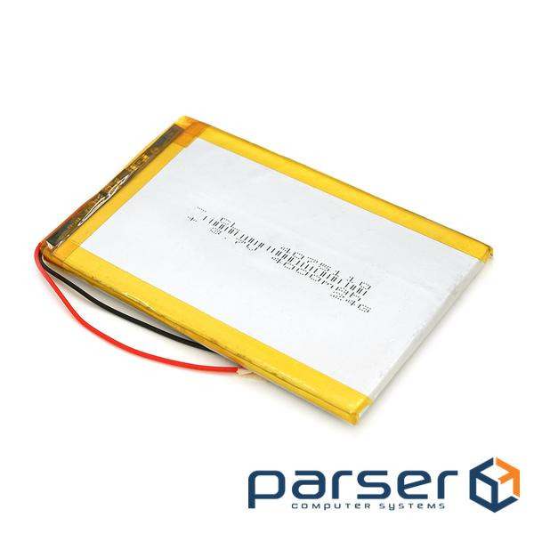 Літій-полімерний акумулятор 4*75*110mm (Li-ion 3.7В 4000мА&middot,год) (4075110) ) (4075110)