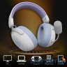 Бездротова ігрова гарнітура Ajazz AHM08 MAX Purple White Blue (AHM08-MAX-PWB)