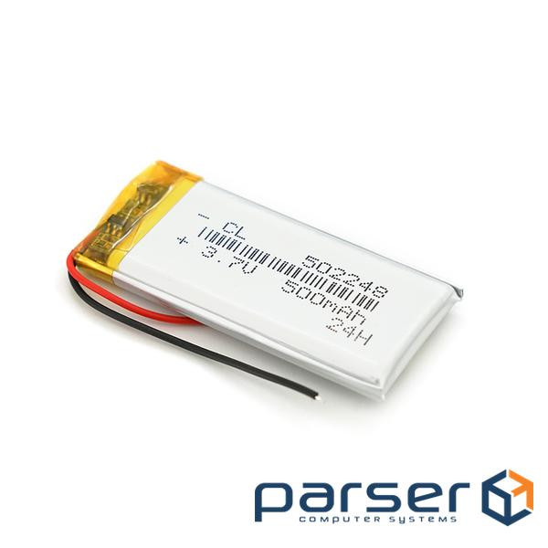Літій-полімерний акумулятор 5*22*48mm (Li-ion 3.7В 500мА&middot,год) (502248) ) (502248)