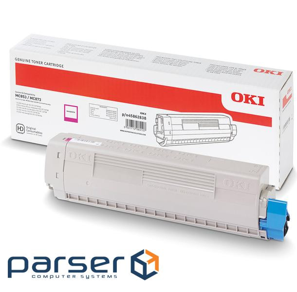 Toner cartridge OKI MC853/873/883-7.3K M (45862838)