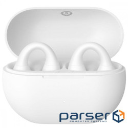 Wireless Earphones Baseus Bass 15 Clip Open-Ear TWS white (A00079500223-00)