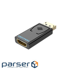 Перехідник DP Male to HDMI Female black Vention (HBKB0)