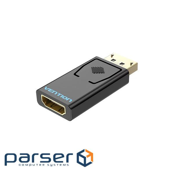 Перехідник DP Male to HDMI Female black Vention (HBKB0)