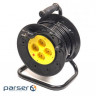Network extender PowerPlant on reel 20 m 4 socket (JY-2002/20) (PPRA10M200S4)