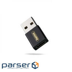 Адаптер Remax RA-USB3 Joymove USB Type-C-USB Black (6954851284291)