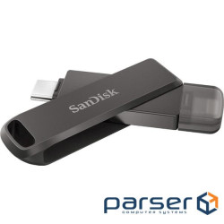 Флешка 64GB SANDISK iXpand Luxe USB 3.0 Lightning/USB-C (SDIX70N-064G-GN6NN) (SDIX70N-064G-GG6NN)