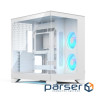 Корпус ATX без БЖ, білий, з загартованим cклом, Pop 2 Vision White RGB (FD-C-POV2A-03)