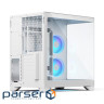 Корпус ATX без БЖ, білий, з загартованим cклом, Pop 2 Vision White RGB (FD-C-POV2A-03)