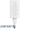 СЗУ Baseus GaN6 Pro Fast Charger 2 Type-C + 2 USB 65W white (P10162701213-00)