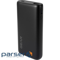 Батарея універсальна GEAR 20000mAh, PD/22.5W, black (WP952P)