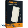 Батарея універсальна GEAR 20000mAh, PD/22.5W, black (WP952P)