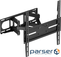 Кронштейн для ТВ AGN AGN70-442P з поворотом/два коліна/32"-70"/40 кг/max.VESA 400x400/Black