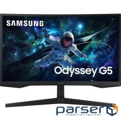 Монітор ігровий вигнутий VA 27",2560*1440,165 Гц SAMSUNG LS27CG550EIXUA