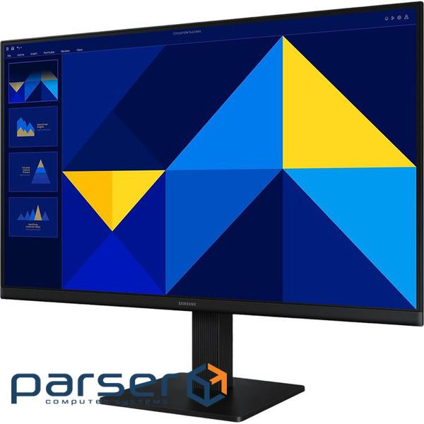 Монітор Samsung LCD S24D304GAU 24" black (LS24D304GAUXEN)