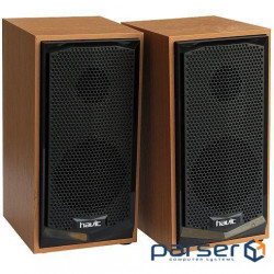 Speakers 2.0 Havit HV-SK518 Wood, 2 x 3 W, MDF, USB powered, rear control (2023712000012)