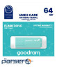 Флешка GOODRAM UME3 64GB Green (UME3-0640CRR11)