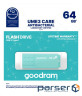 Флешка GOODRAM UME3 64GB Green (UME3-0640CRR11)