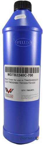 Toner Brother TN-420/630/660/1035/1075/2075, for non-original, 700g Welldo (WDTB2240C-700)