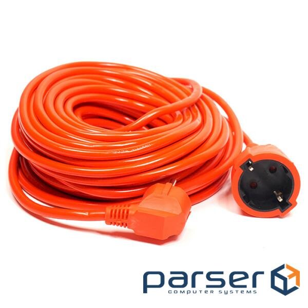 Подовжувач POWERPLANT JY-3024/ 20 Low Temp Orange 20м (PPCA10M20S1L)