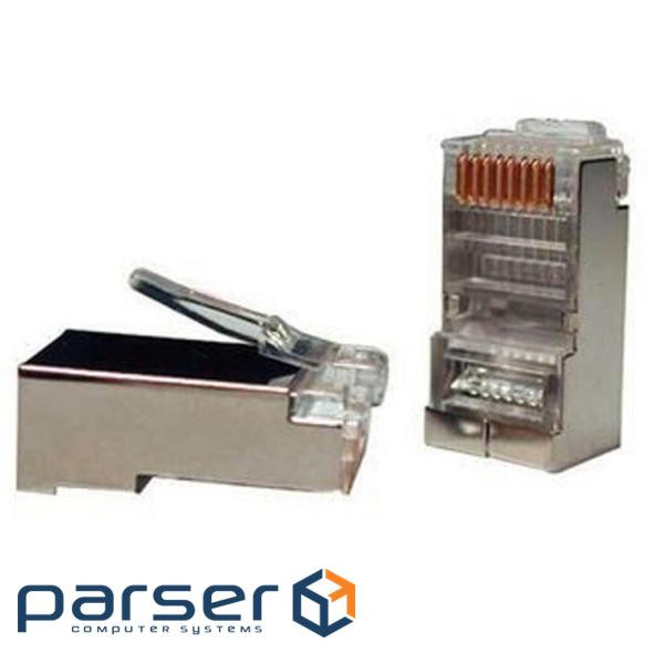 Конектор ATCOM RJ-45 FTP Cat.5e 100шт/уп (10698) (10698 100шт) )