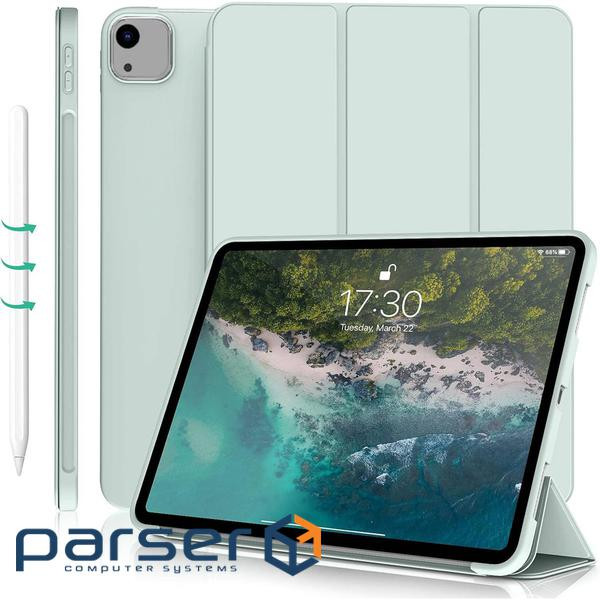 Чeхол-книжка BeCover Tri Fold Soft TPU Silicone для Apple iPad Air 13" M2 2024 Light Green (711742)