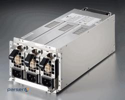3U Потрійний блок живлення EMACS 650Вт (3х350Вт, GIN-6350P) з резервуванням (2 + 1), EP (R3G-6650P / EPS)
