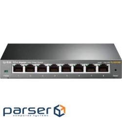 Network switch Cisco SG350X-48-K9-EU Тип - управляемый 3-го уровня, форм-фактор - в стойку, количество портов - 54, порты - SFP+, Gigabit Ethernet, комбинированный, возможность удаленного управления - управляемый, коммутационная способность - 176 Гбит/ с, размер таблицы МАС-адресов - 64000 Кб, корпус - Металический, 48x10/ 100/ 1000TX, 2хSFP+ TP-Link TL-SG108E
