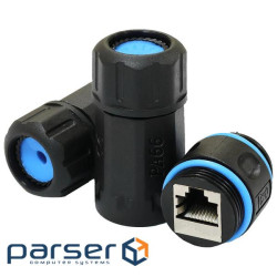 Водонепроникний з'єднувач L&W LW IP68 RJ45-RJ45 STP кат .6