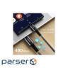 Дата кабель USB-C to USB-C 2.0m 100W black Essager (EXCTT1-CGA01)